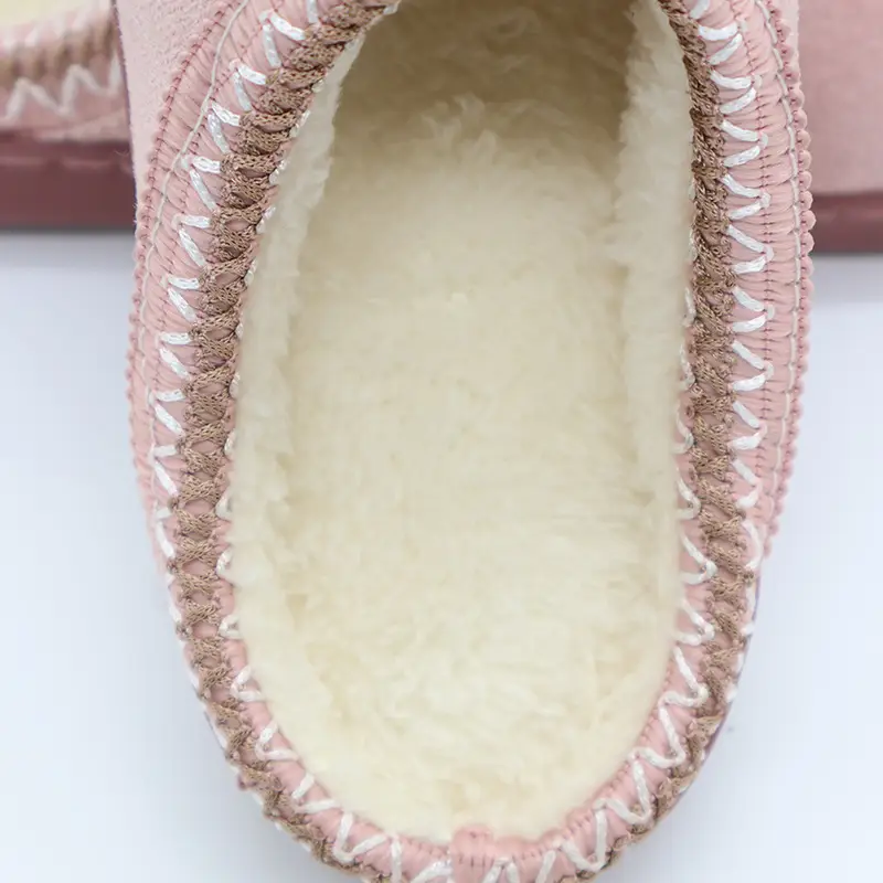 Japanese-Style Cotton Slippers for Men, Autumn and Winter Thick Plush Warm Indoor and Outdoor Cotton Slippers, Birkenstock-Style Matte Foreign Trade Popular Cotton Shoes for Women — feature 21