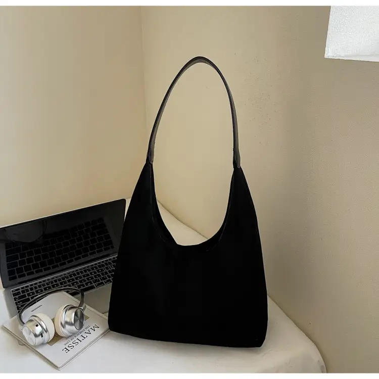 Large Capacity Suede Shoulder Bag for Women Autumn Winter 2025 — feature 19