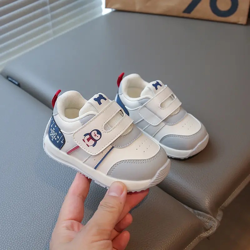 Pink Cartoon Toddler Shoes 2026 Autumn Non-Slip