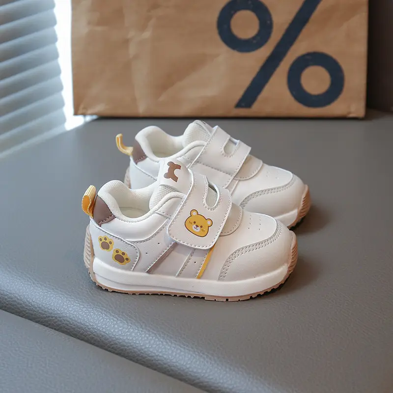 Pink Cartoon Toddler Shoes 2026 Autumn Non-Slip