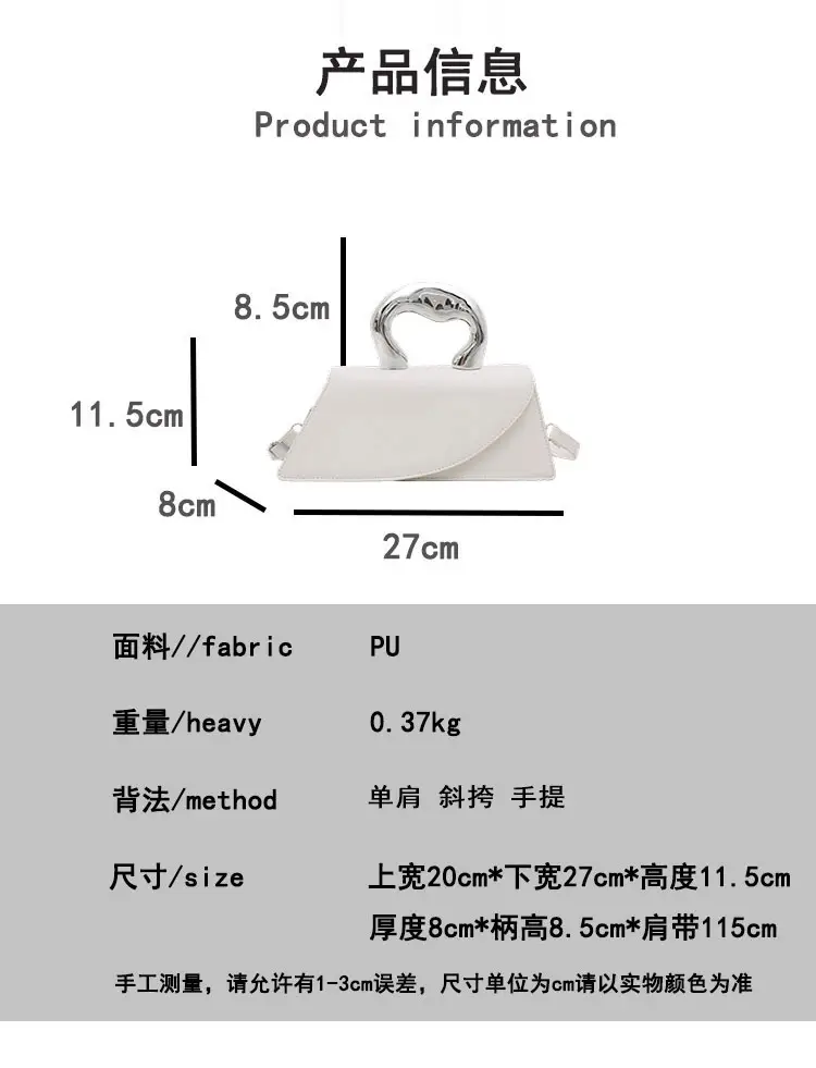 Black Korean Style Shoulder Crossbody Handbag for Women — feature 1