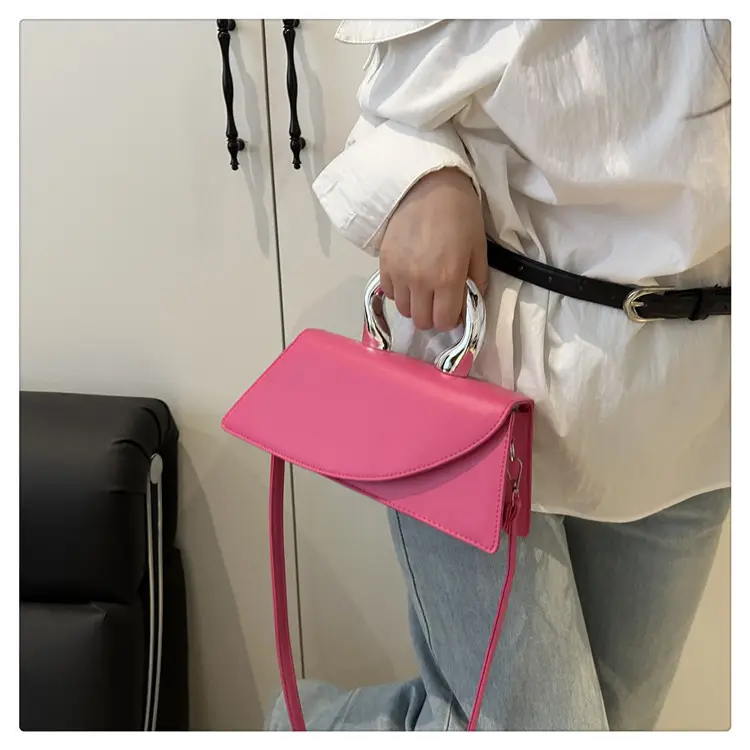 Black Korean Style Shoulder Crossbody Handbag for Women — feature 15