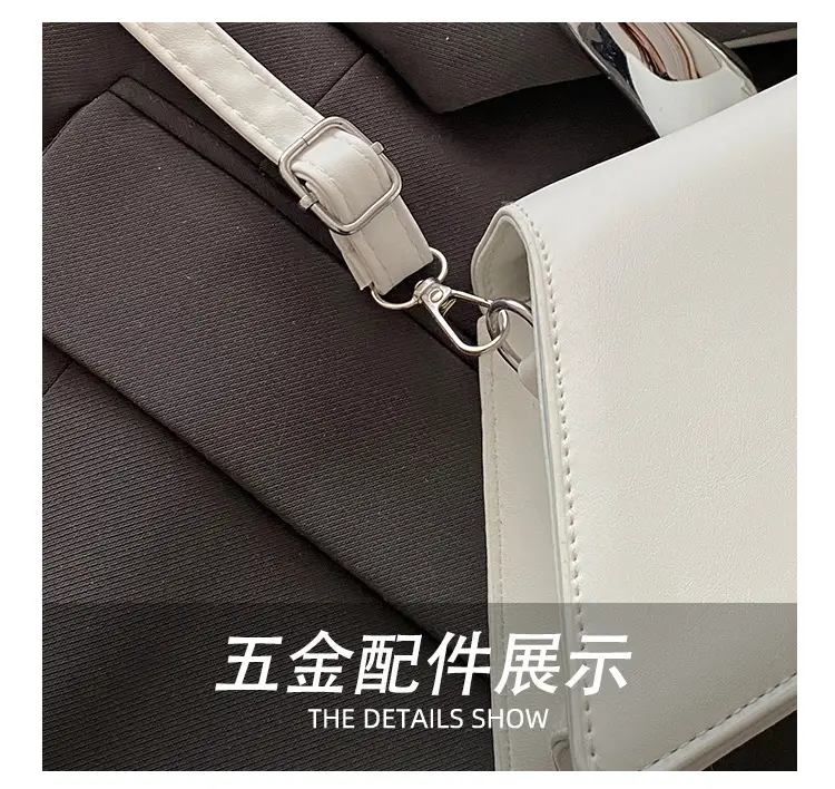 Black Korean Style Shoulder Crossbody Handbag for Women — feature 4