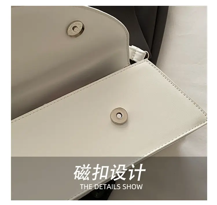 Black Korean Style Shoulder Crossbody Handbag for Women — feature 5