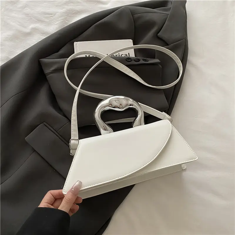 Black Korean Style Shoulder Crossbody Handbag for Women - Image 2