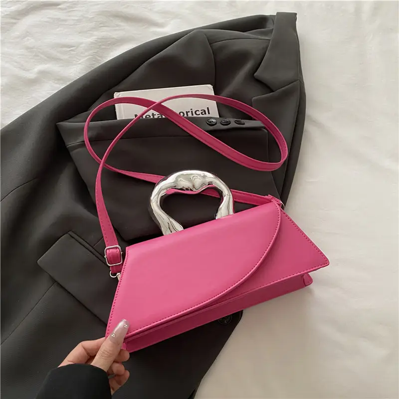 Black Korean Style Shoulder Crossbody Handbag for Women - Image 4