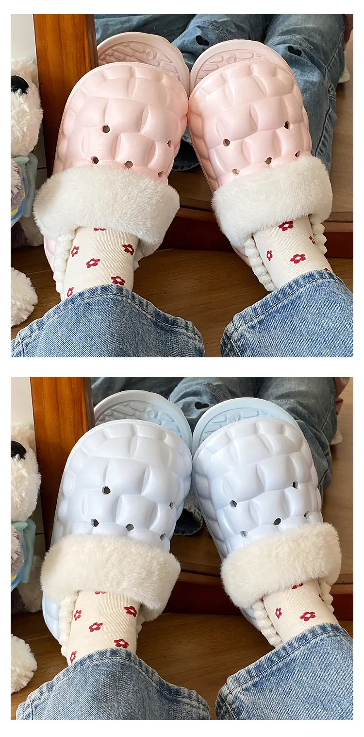 Cotton Heart Slippers for Women Winter Home — feature 14