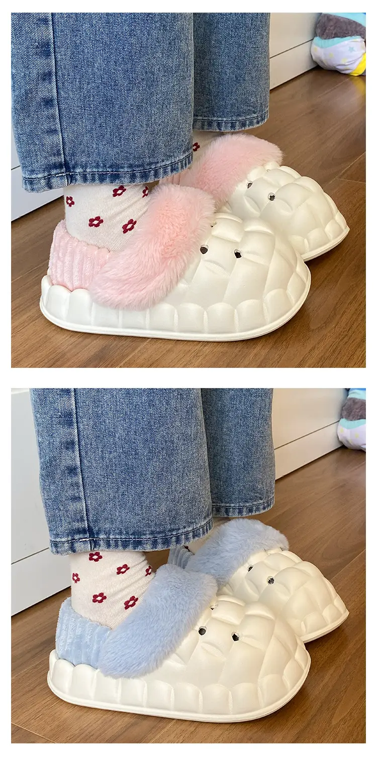 Cotton Heart Slippers for Women Winter Home — feature 16