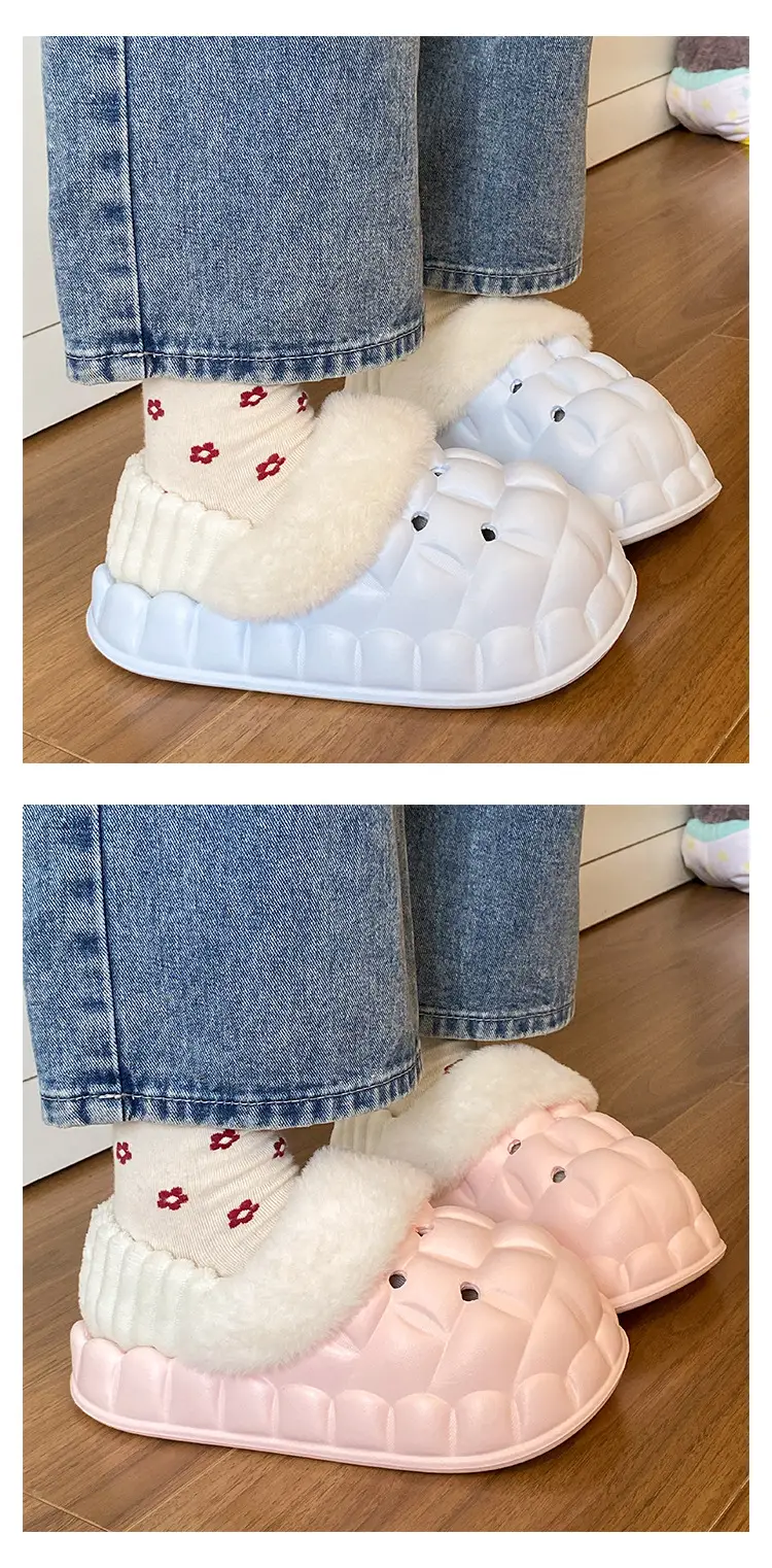 Cotton Heart Slippers for Women Winter Home — feature 17