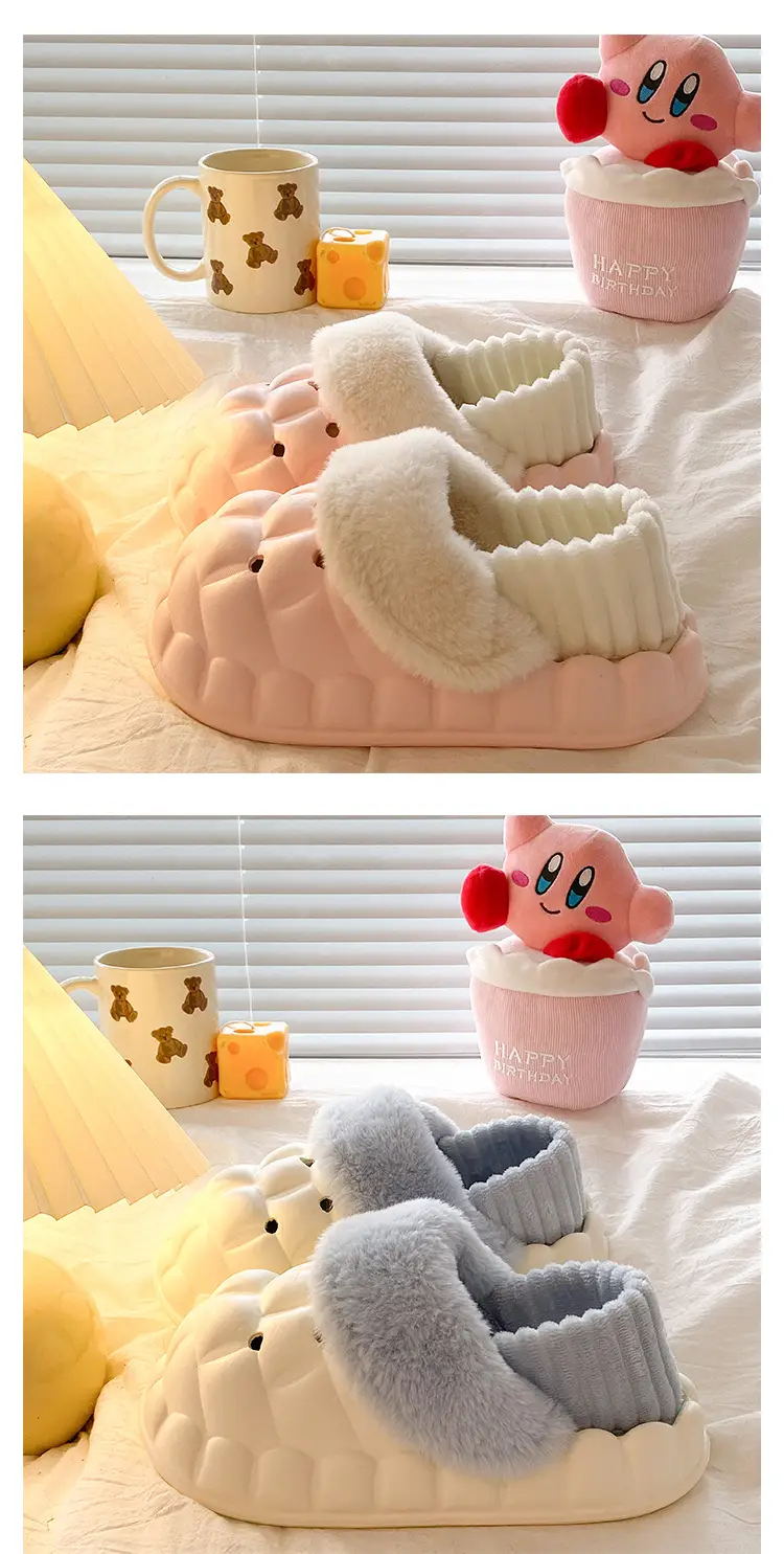 Cotton Heart Slippers for Women Winter Home — feature 18
