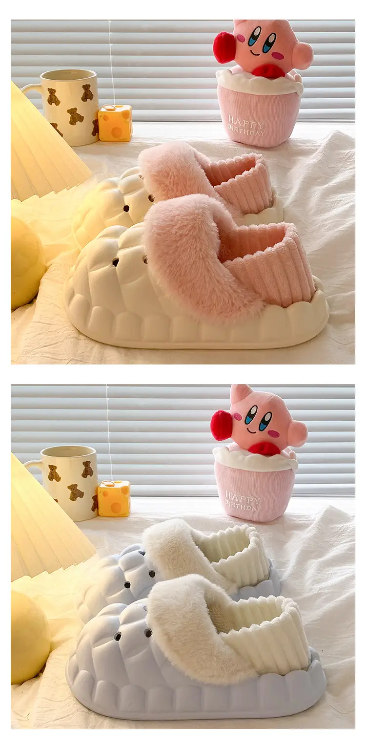 Cotton Heart Slippers for Women Winter Home — feature 20