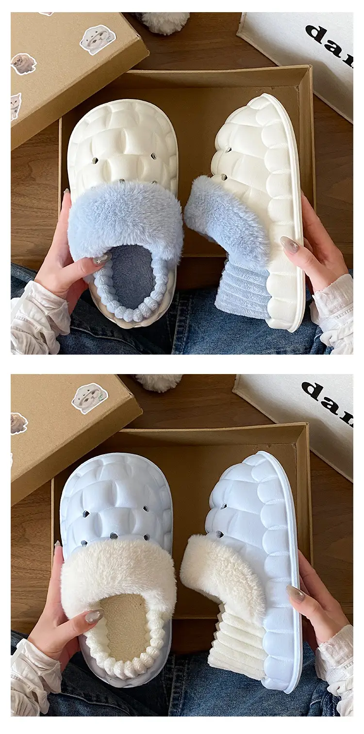 Cotton Heart Slippers for Women Winter Home — feature 21