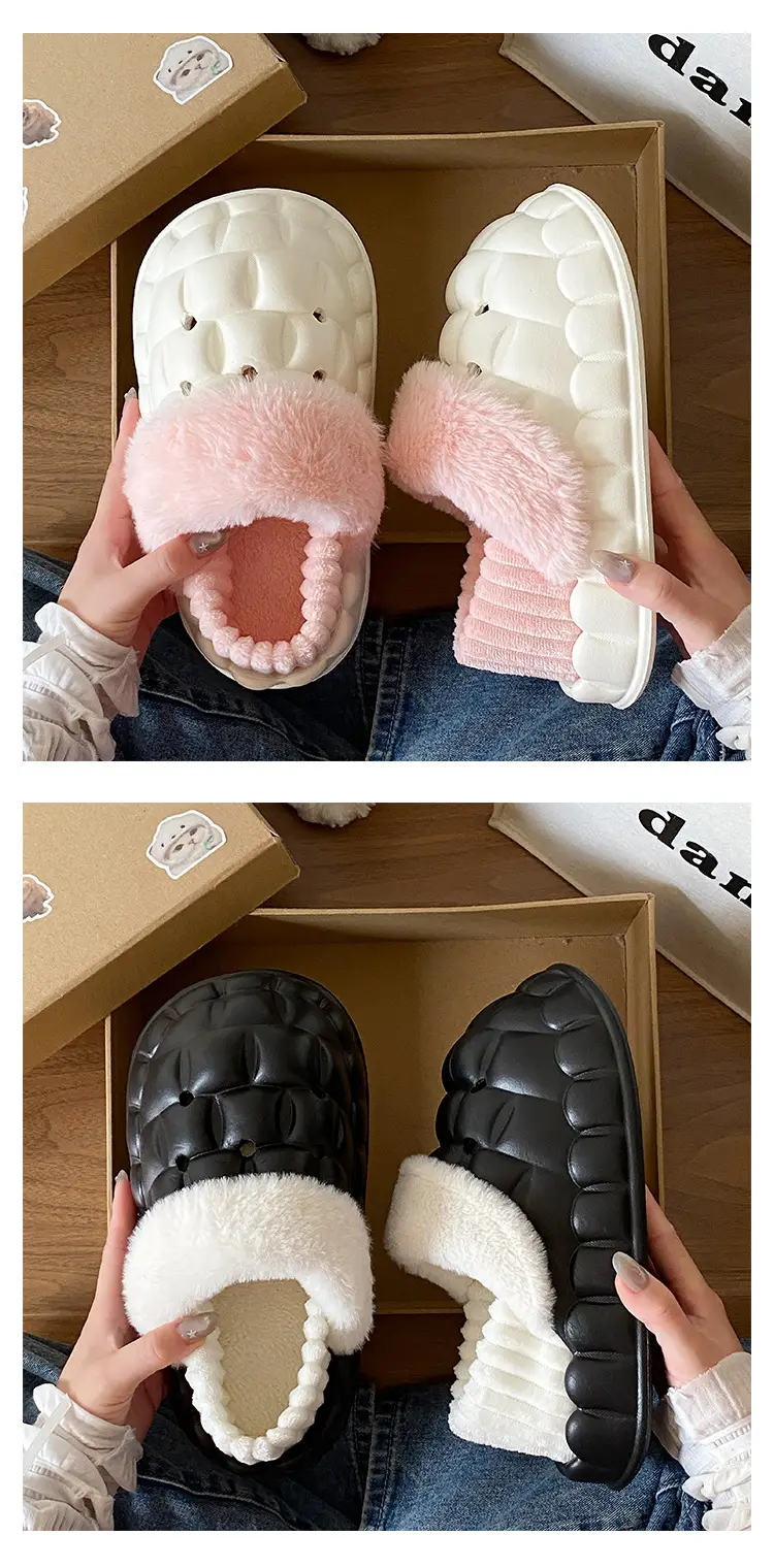 Cotton Heart Slippers for Women Winter Home — feature 22