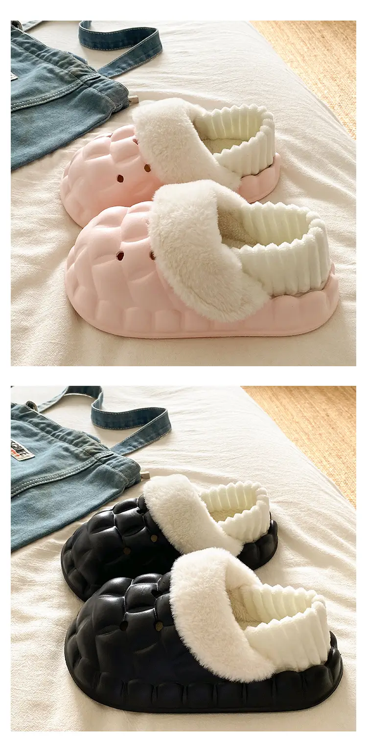 Cotton Heart Slippers for Women Winter Home — feature 25