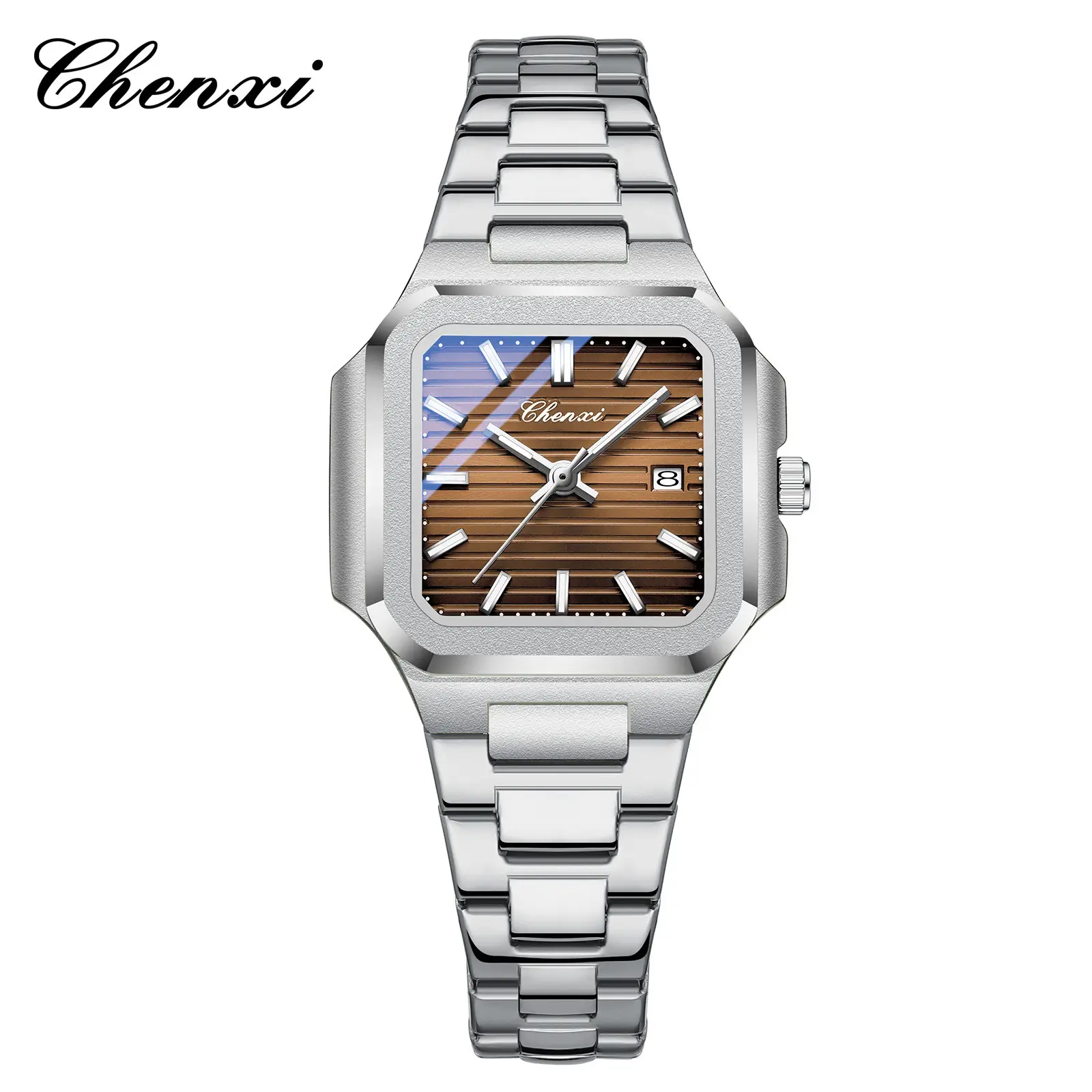 Chenxi Men's Gold Silver Quartz Watch Waterproof Fashion Couple Watch - Image 10