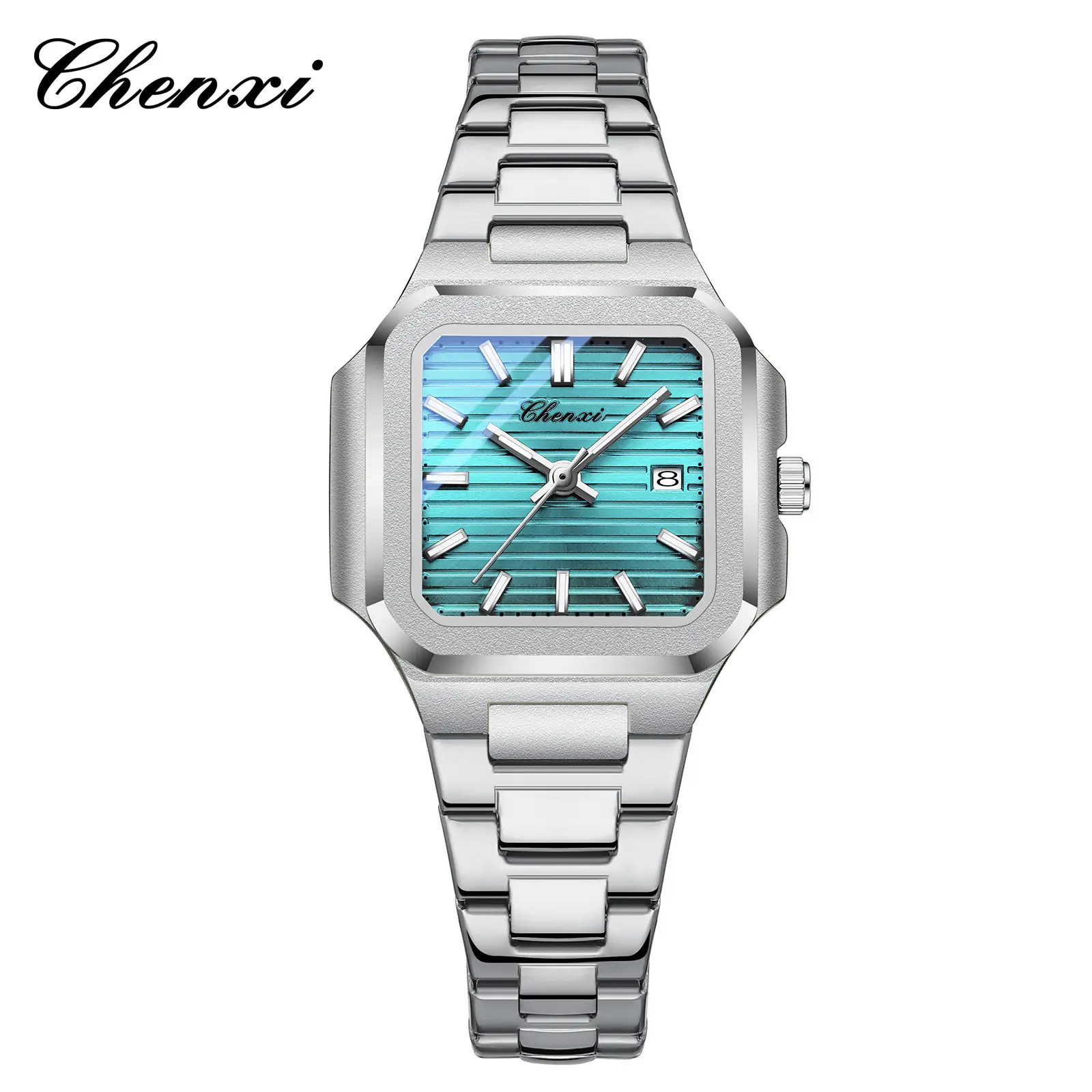 Chenxi Men's Gold Silver Quartz Watch Waterproof Fashion Couple Watch - Image 11