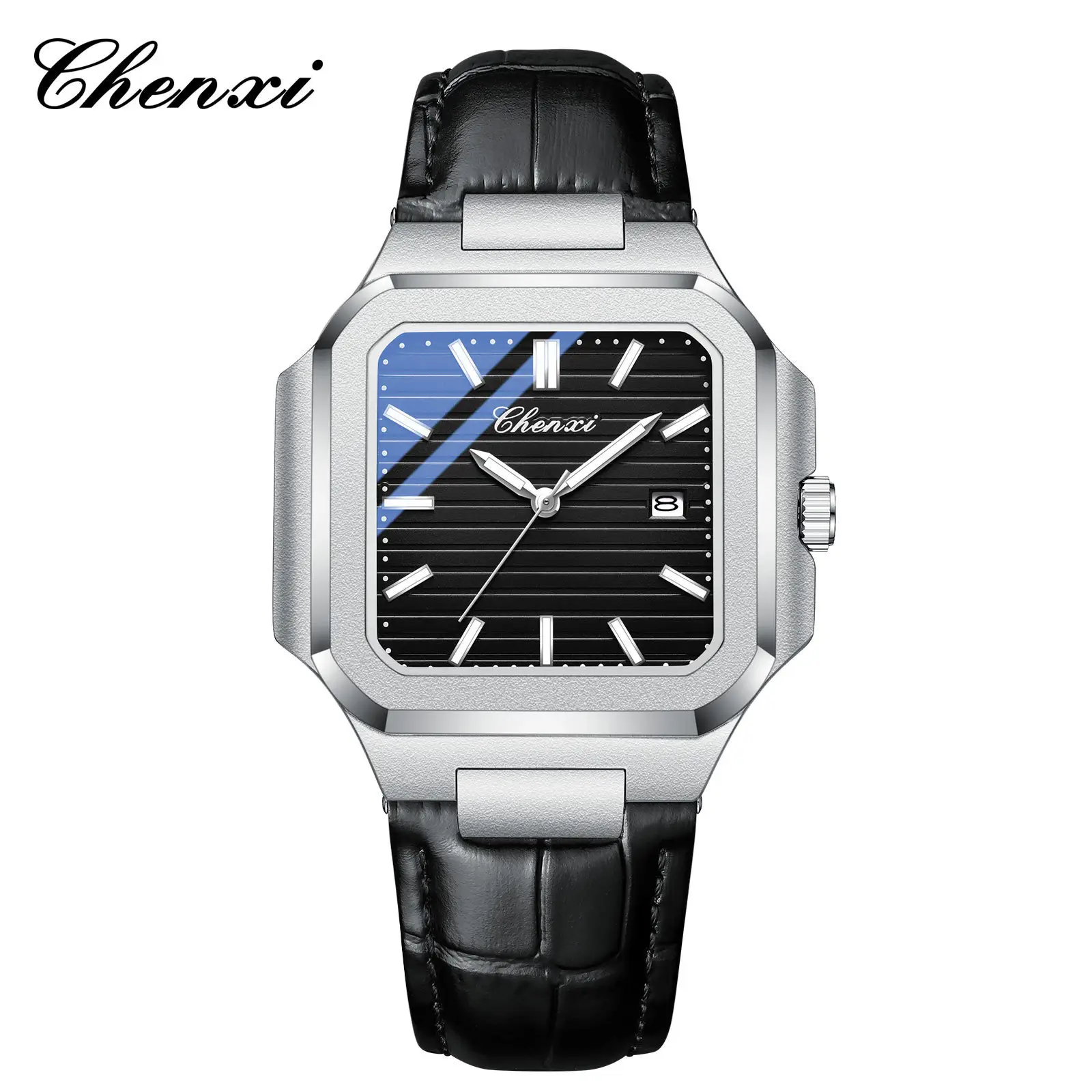 Chenxi Men's Gold Silver Quartz Watch Waterproof Fashion Couple Watch - Image 14
