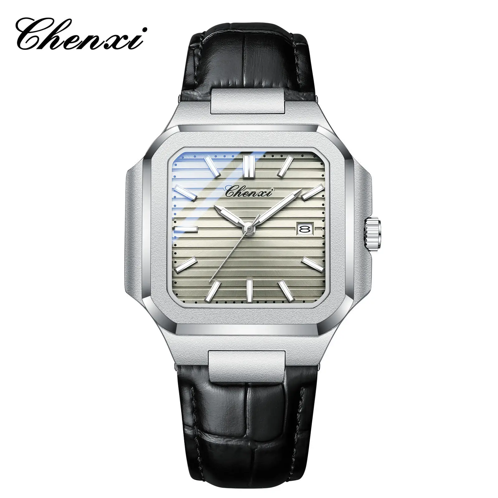 Chenxi Men's Gold Silver Quartz Watch Waterproof Fashion Couple Watch - Image 18