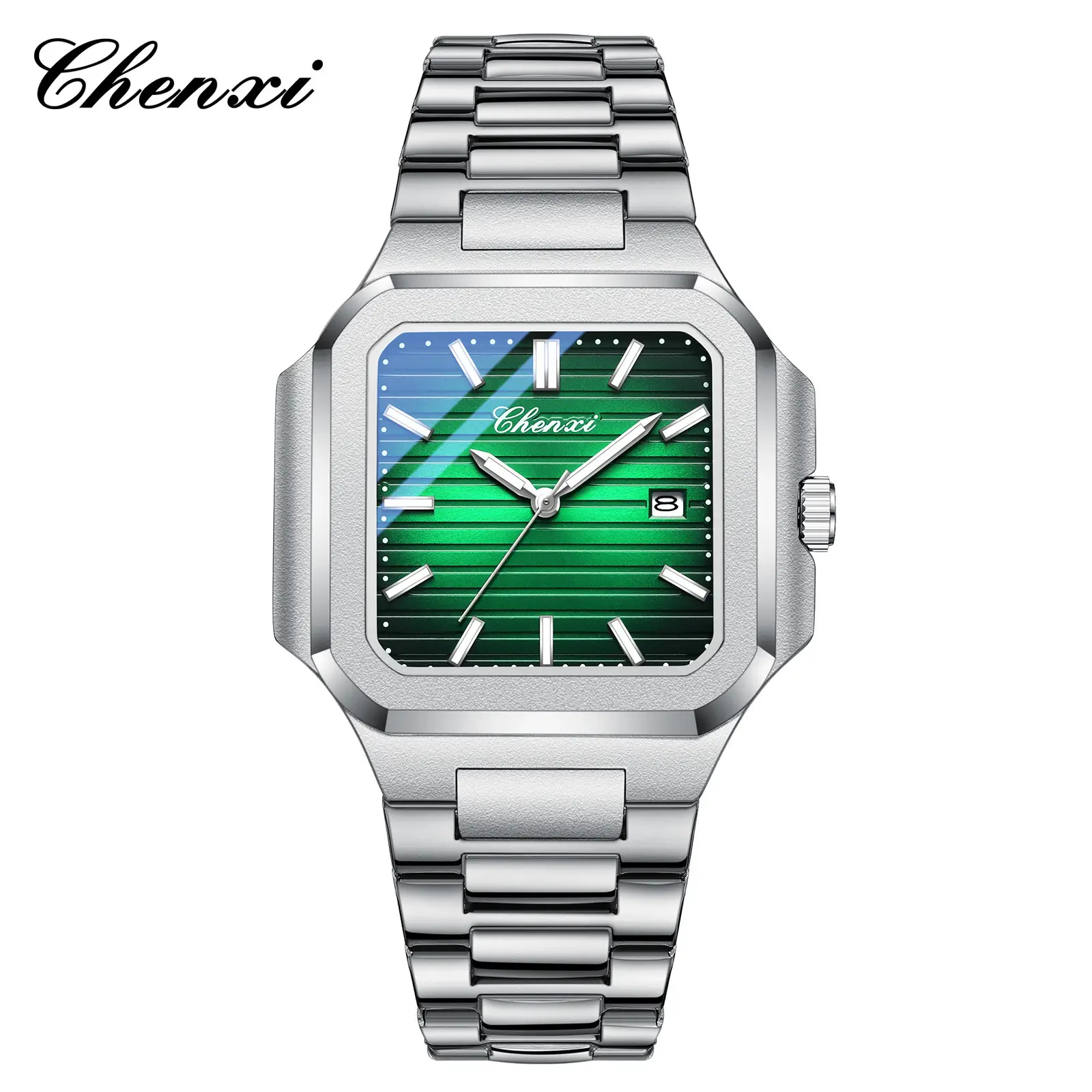 Chenxi Men's Gold Silver Quartz Watch Waterproof Fashion Couple Watch - Image 6