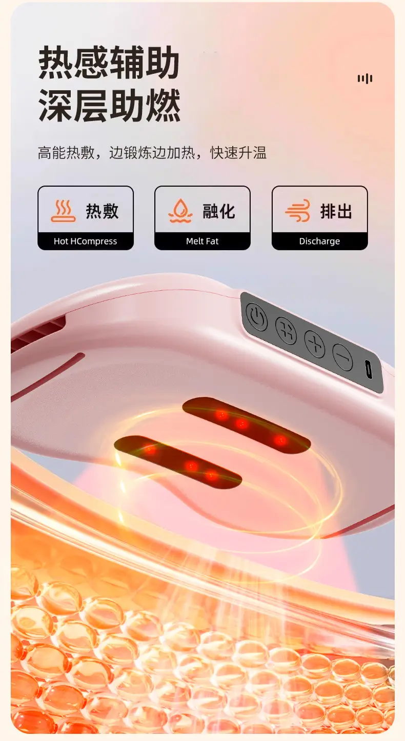 Pink Belly Massager for Weight Loss & Abdominal Fat Reduction — feature 8