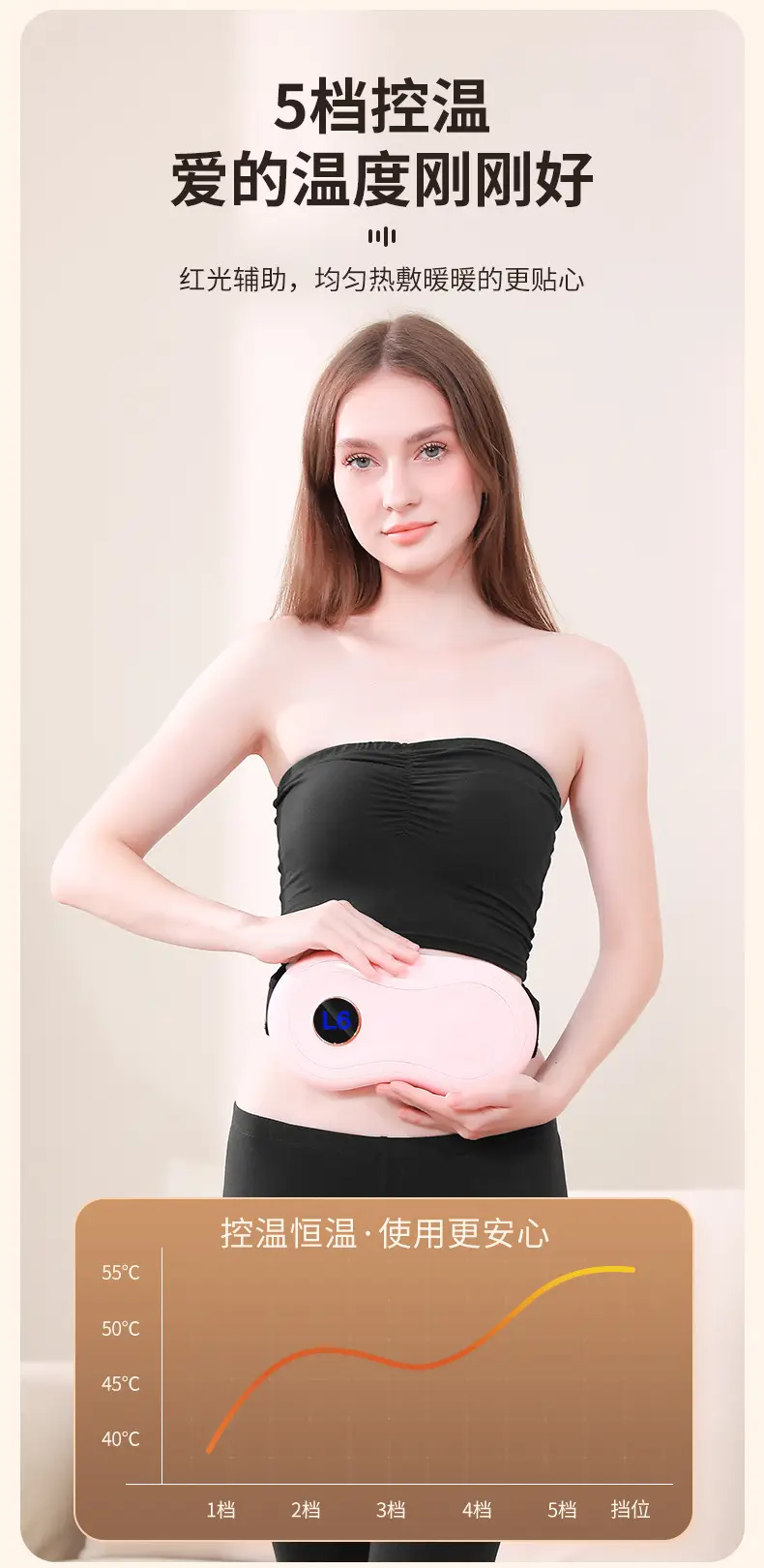 Pink Belly Massager for Weight Loss & Abdominal Fat Reduction — feature 9