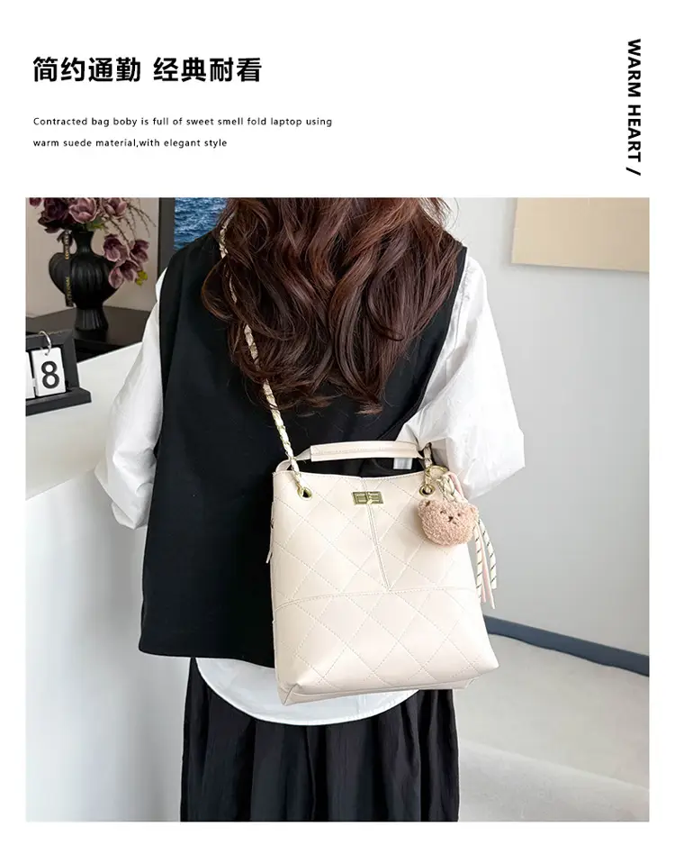 2025 Summer Chain Shoulder Bag Brown Large Capacity — feature 3