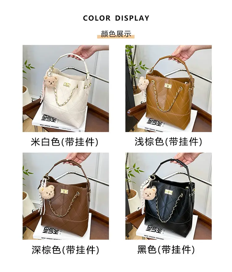 2025 Summer Chain Shoulder Bag Brown Large Capacity — feature 5