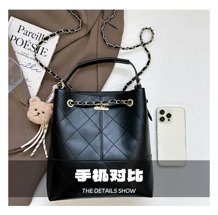 2025 Summer Chain Shoulder Bag Brown Large Capacity — feature 8
