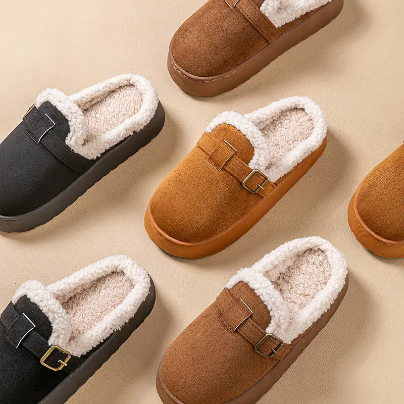 Women's Winter Slip-On Fleece Lined Birkenstock Shoes