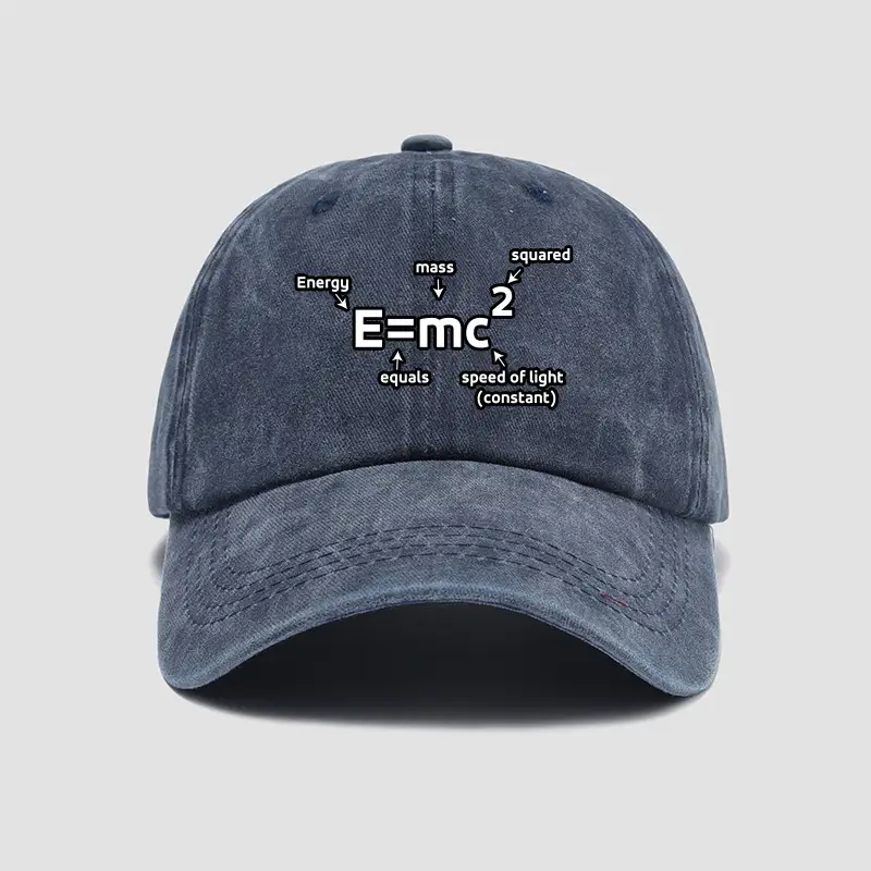 Men Women Pink Einstein Mass-Energy Hat