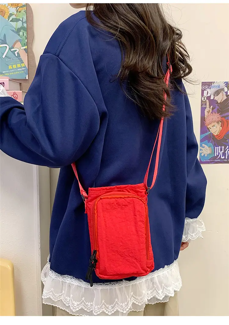Black Cartoon Print Shoulder Bag for Girls — feature 24