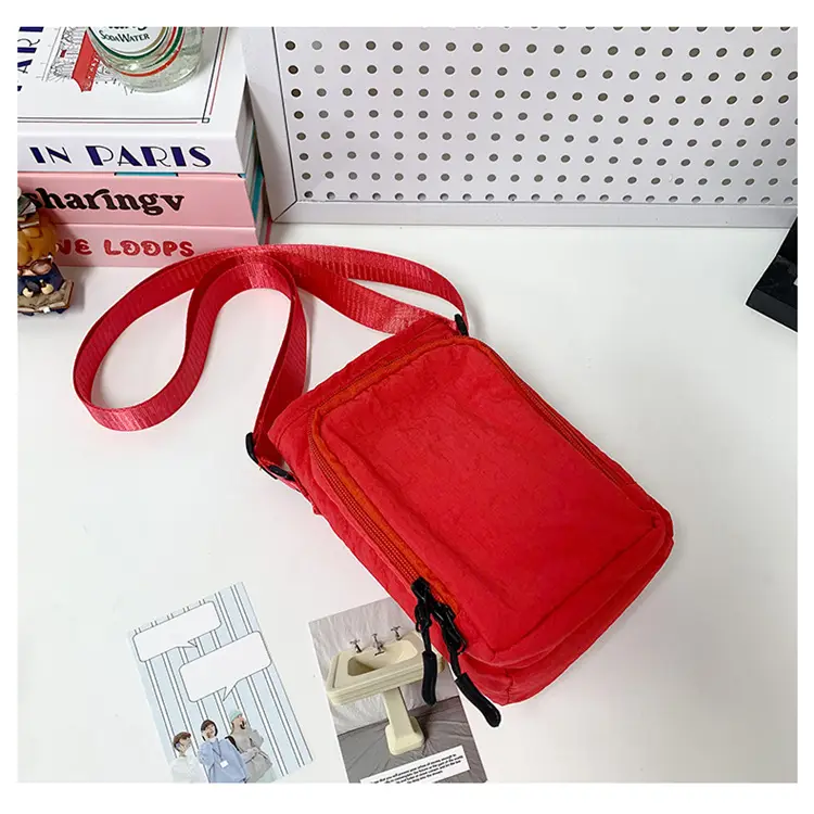 Black Cartoon Print Shoulder Bag for Girls — feature 29