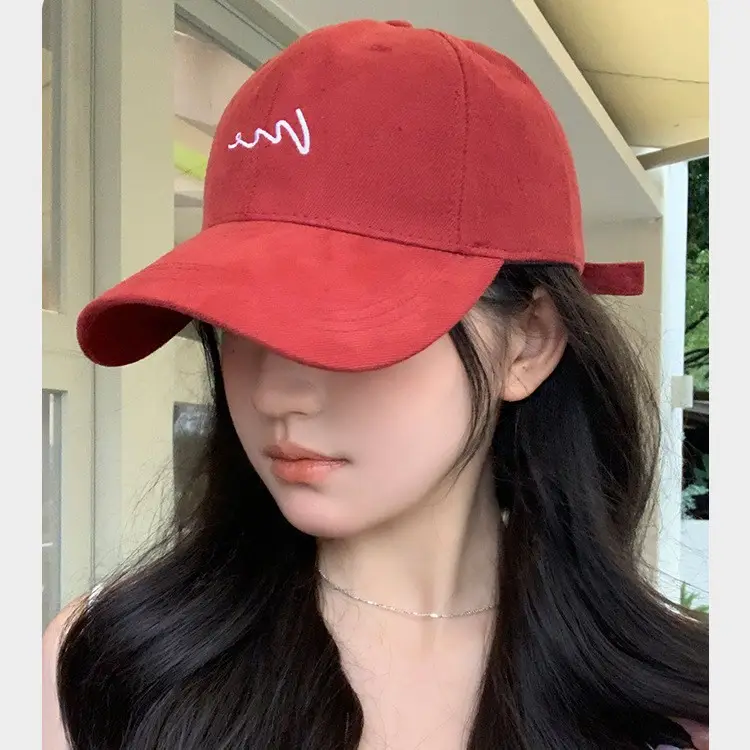 Unisex Embroidered Baseball Cap with Large Circumference - Image 7
