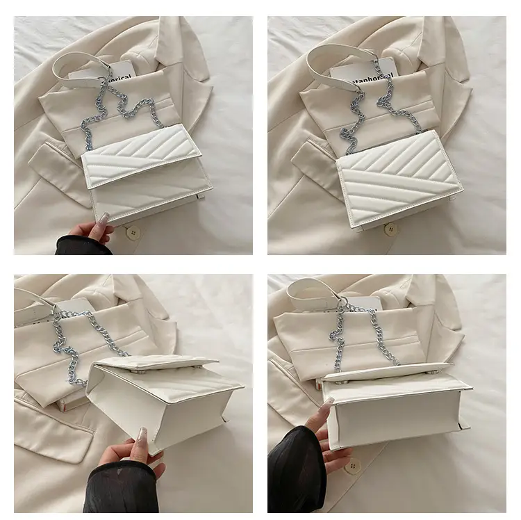 Beige Chain Crossbody Bag for Women — feature 10