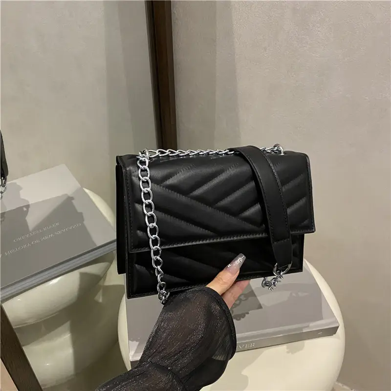 Beige Chain Crossbody Bag for Women — feature 24