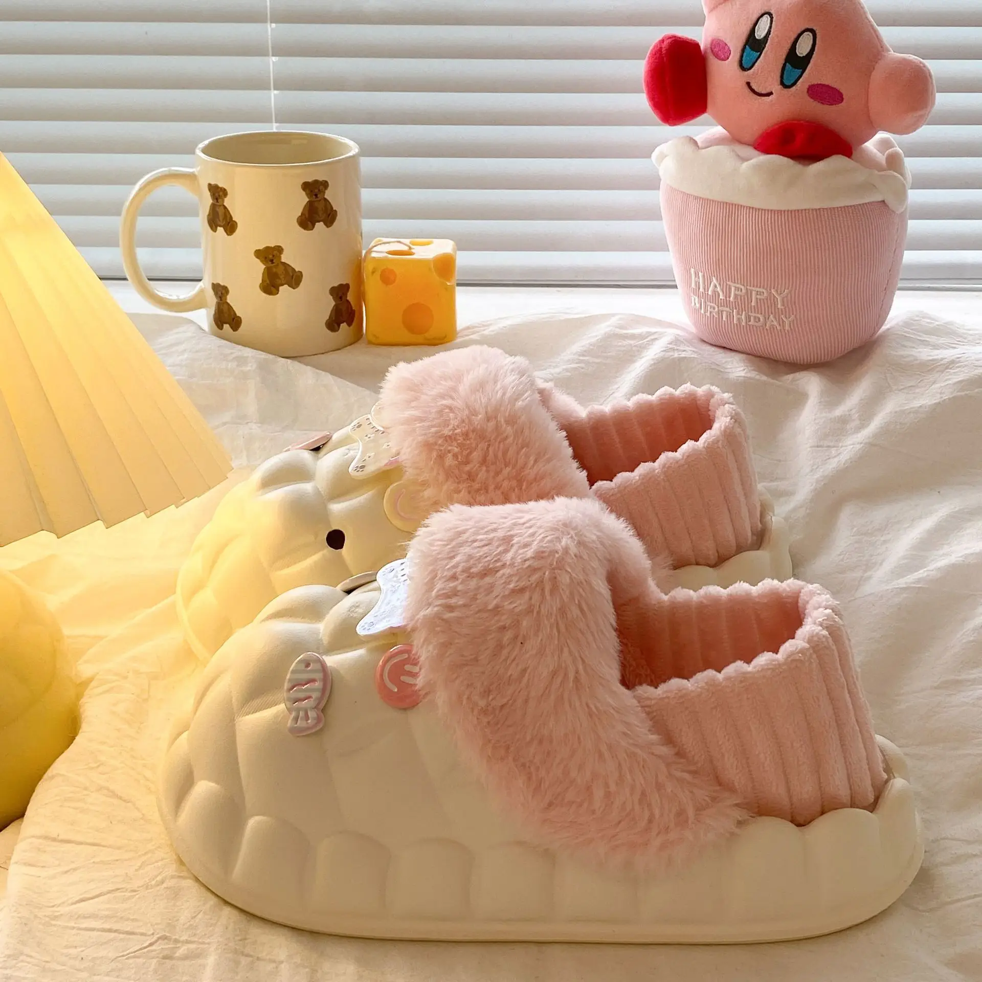 Fleece Lined Warm Eva Slippers for Women