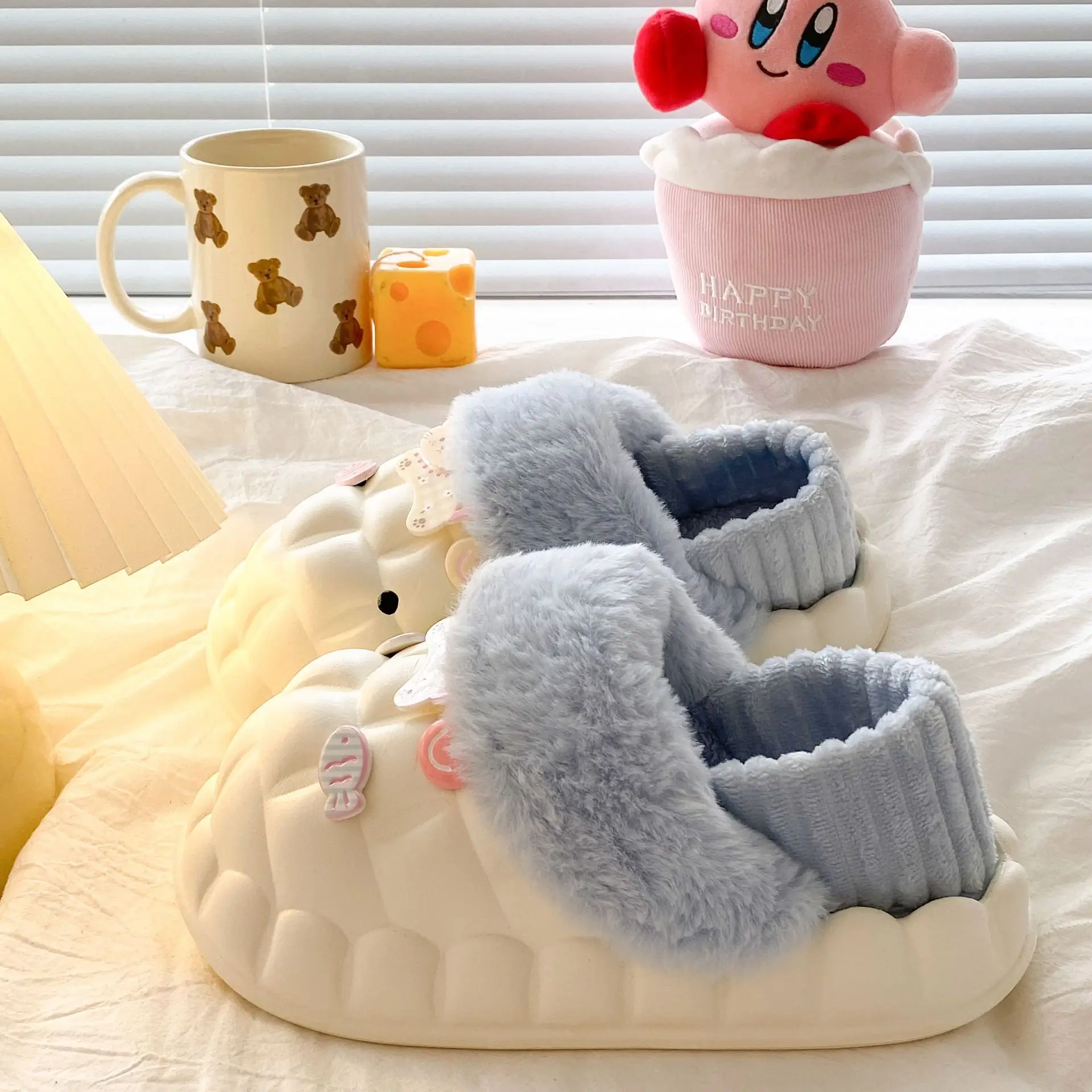 Fleece Lined Warm Eva Slippers for Women