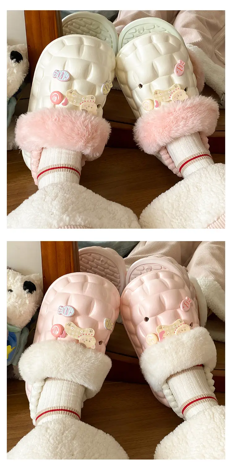 Fleece Lined Warm Eva Slippers for Women — feature 12