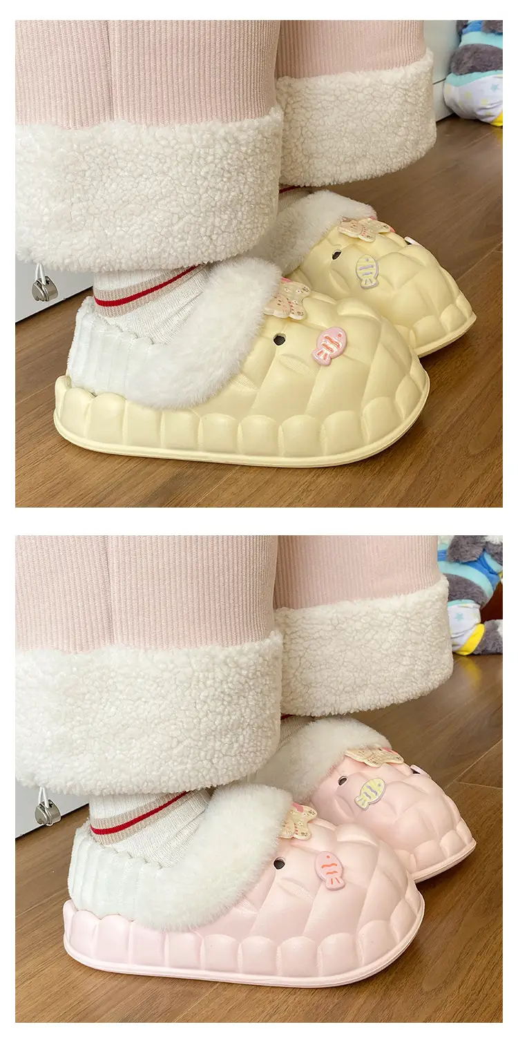 Fleece Lined Warm Eva Slippers for Women — feature 15