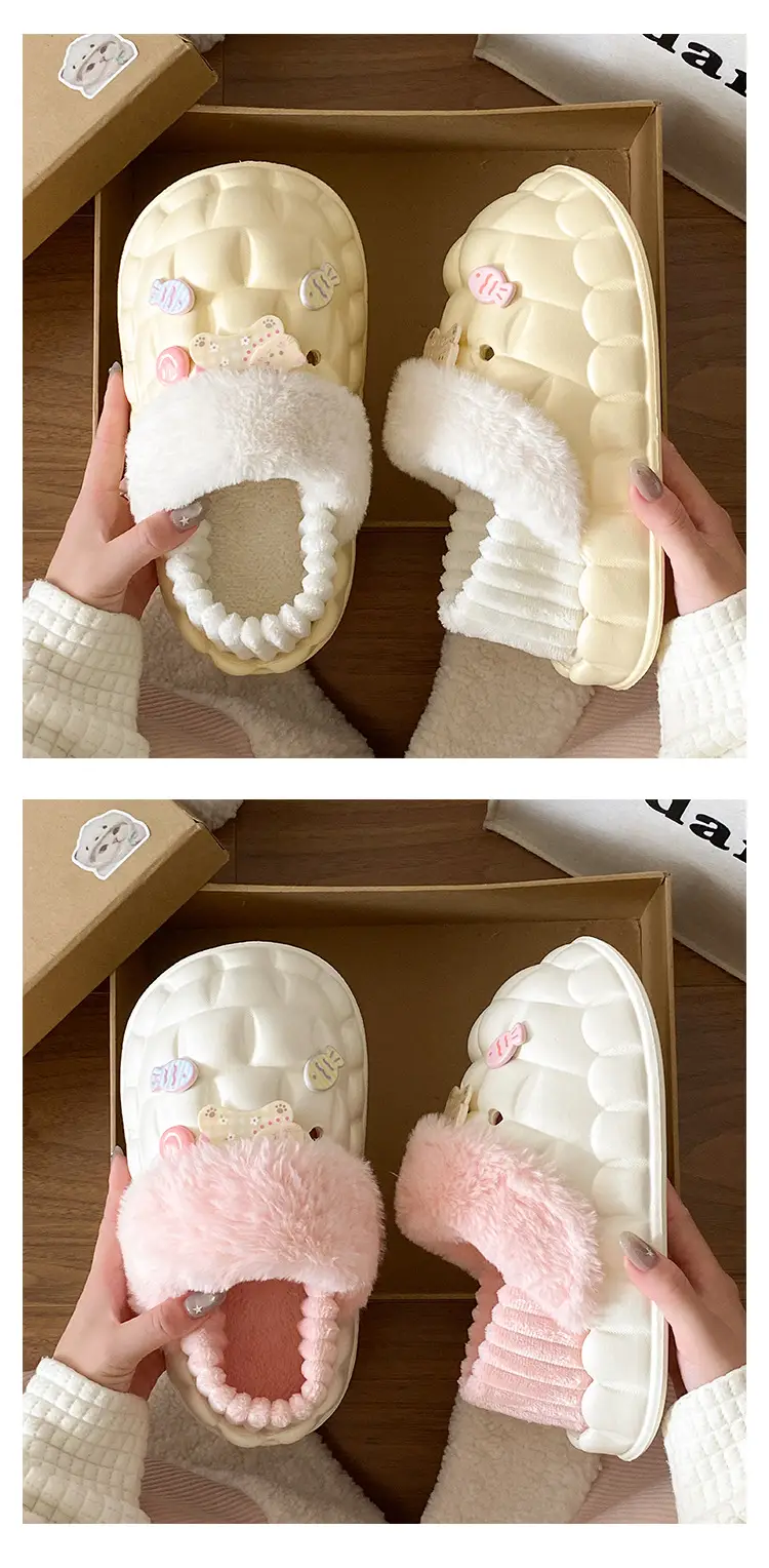 Fleece Lined Warm Eva Slippers for Women — feature 16