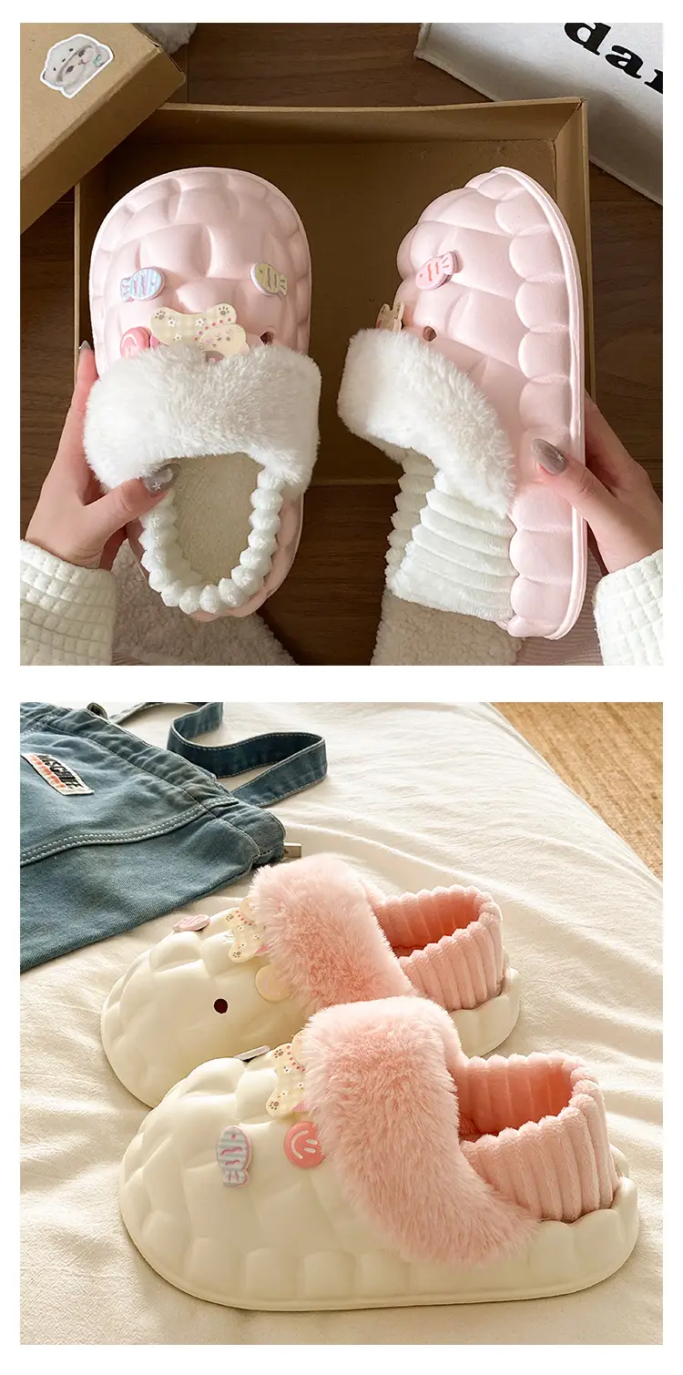 Fleece Lined Warm Eva Slippers for Women — feature 17