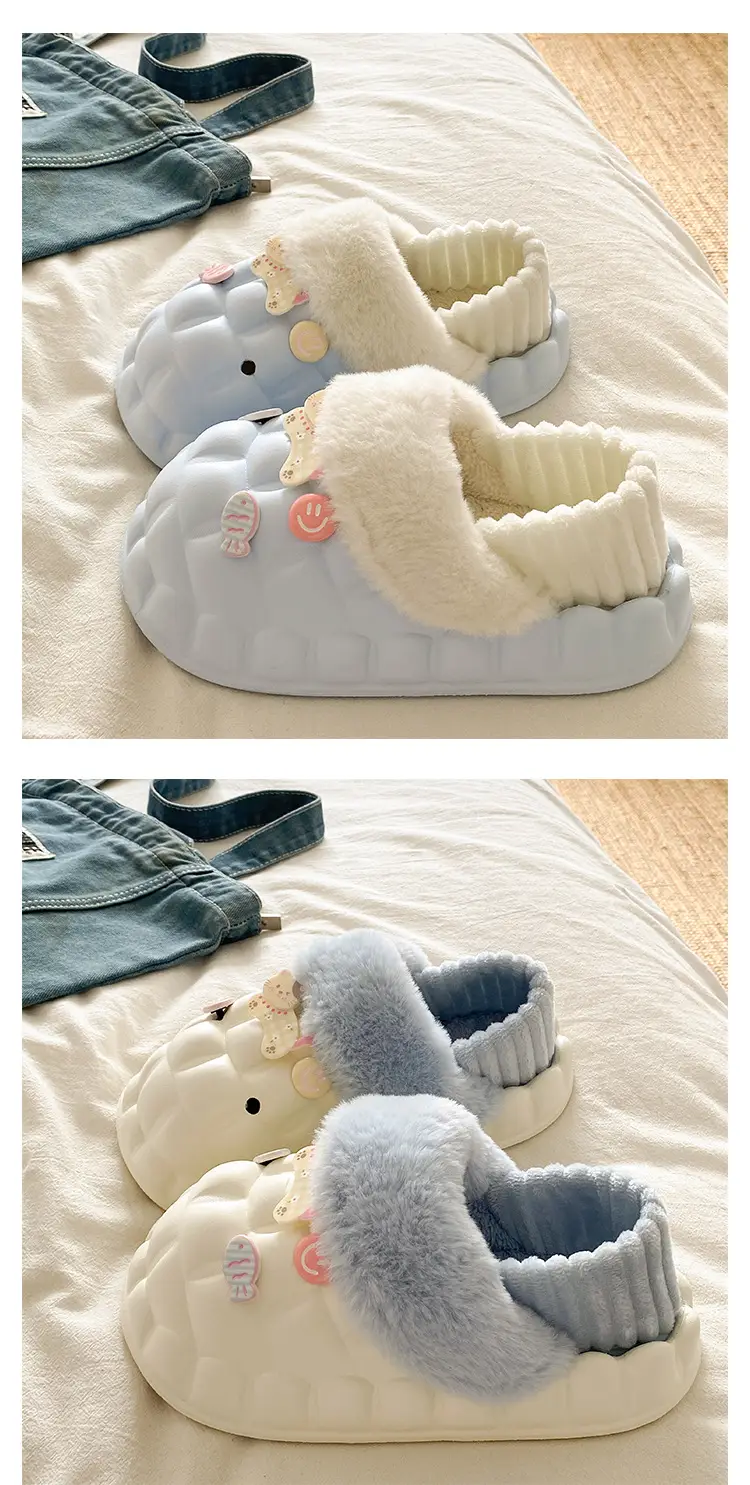 Fleece Lined Warm Eva Slippers for Women — feature 19