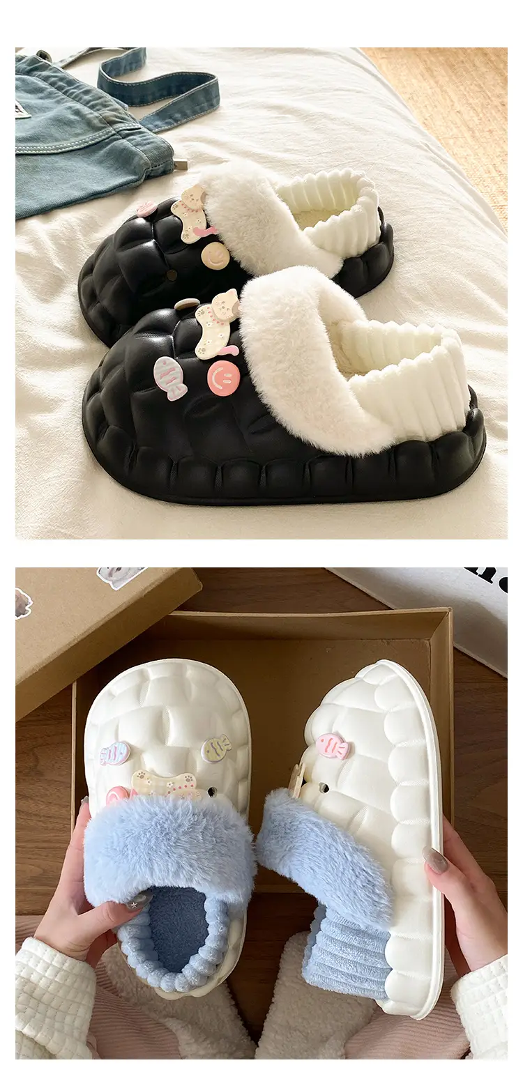 Fleece Lined Warm Eva Slippers for Women — feature 20