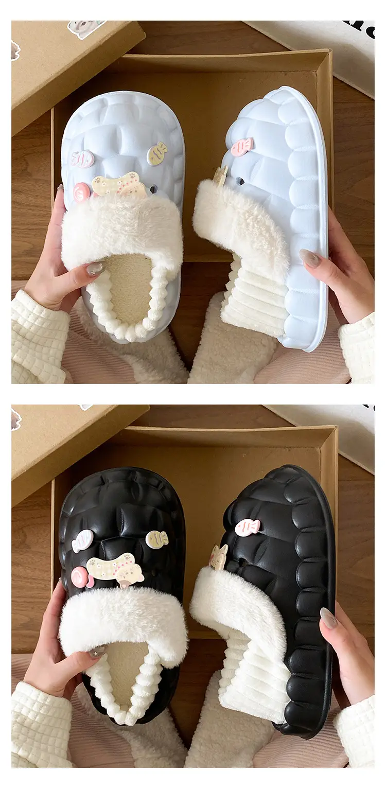 Fleece Lined Warm Eva Slippers for Women — feature 21