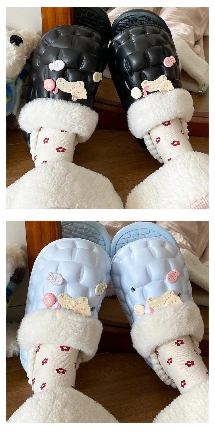 Fleece Lined Warm Eva Slippers for Women — feature 22