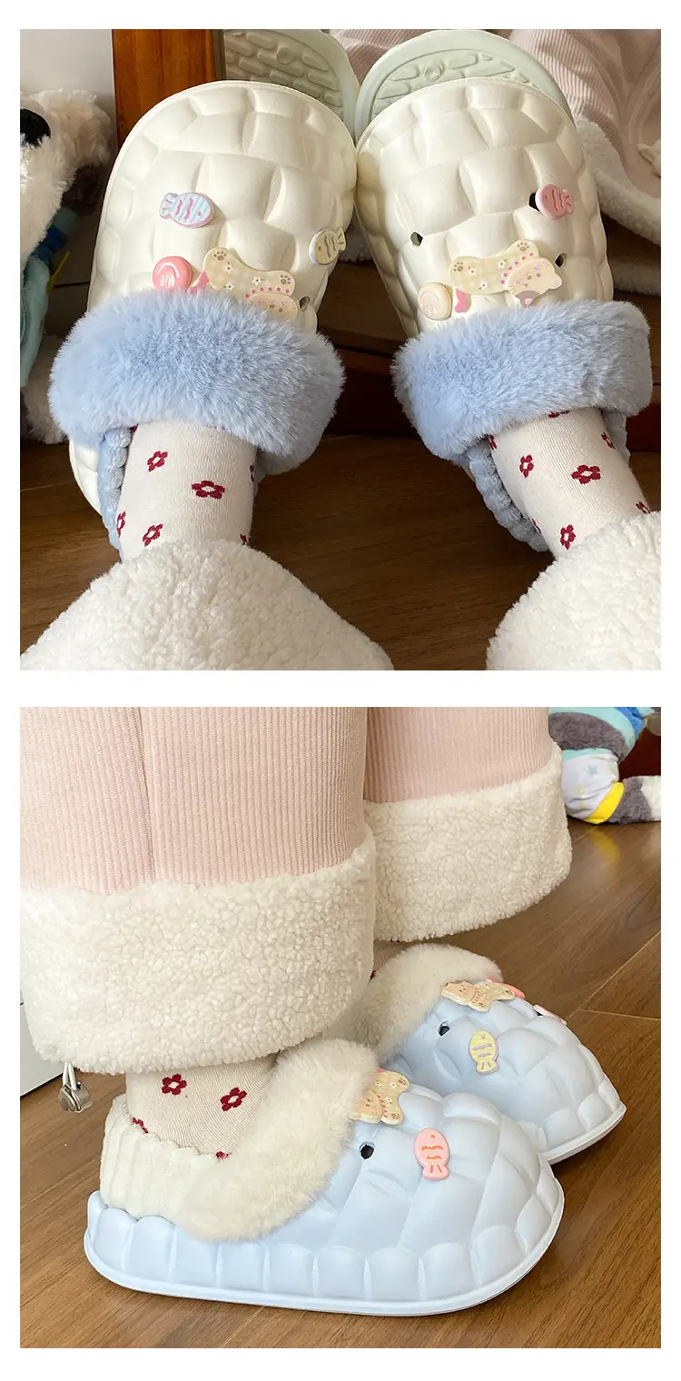 Fleece Lined Warm Eva Slippers for Women — feature 23
