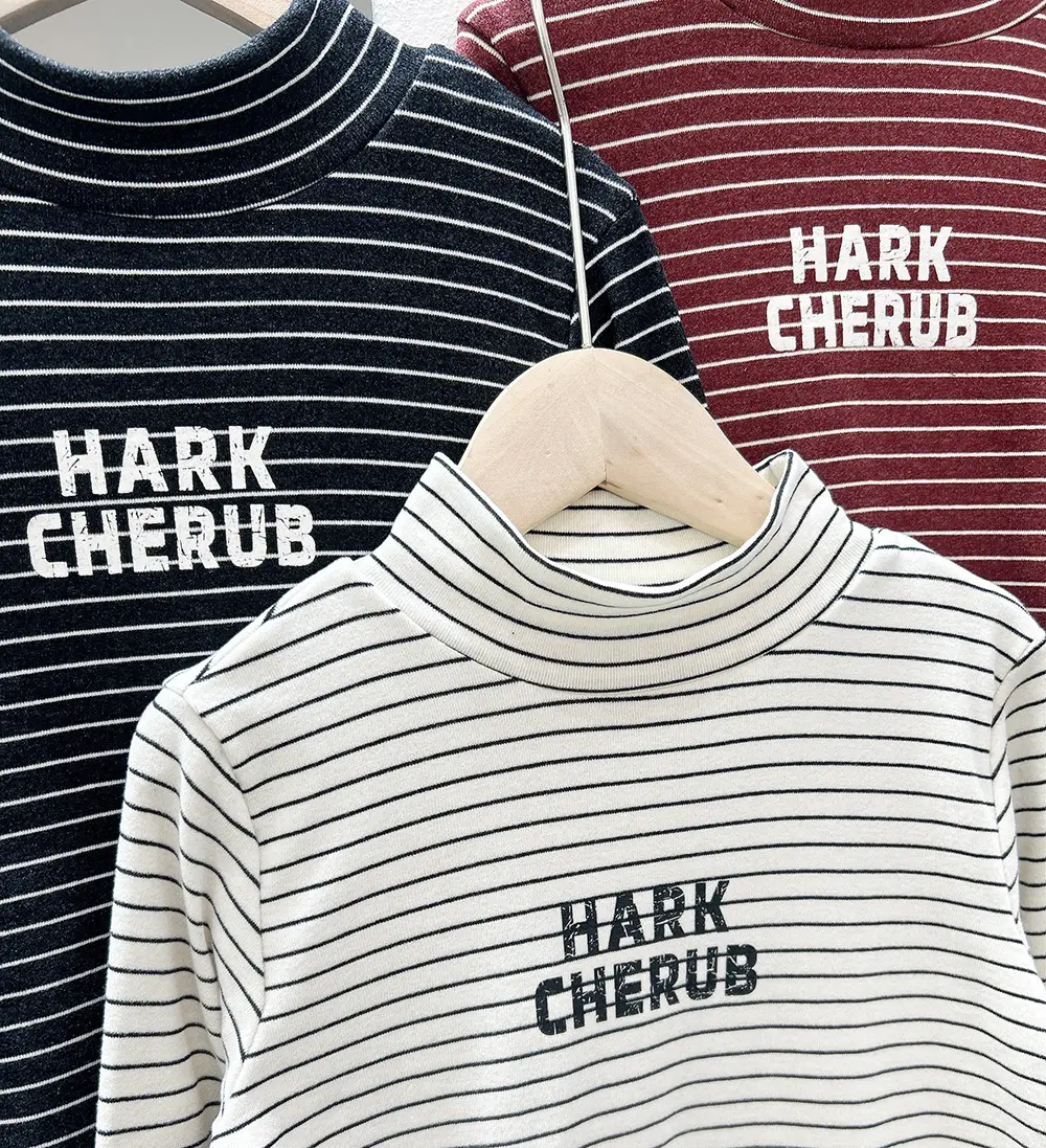Boys Striped Thermal Shirt Autumn Winter 2025 — feature 5