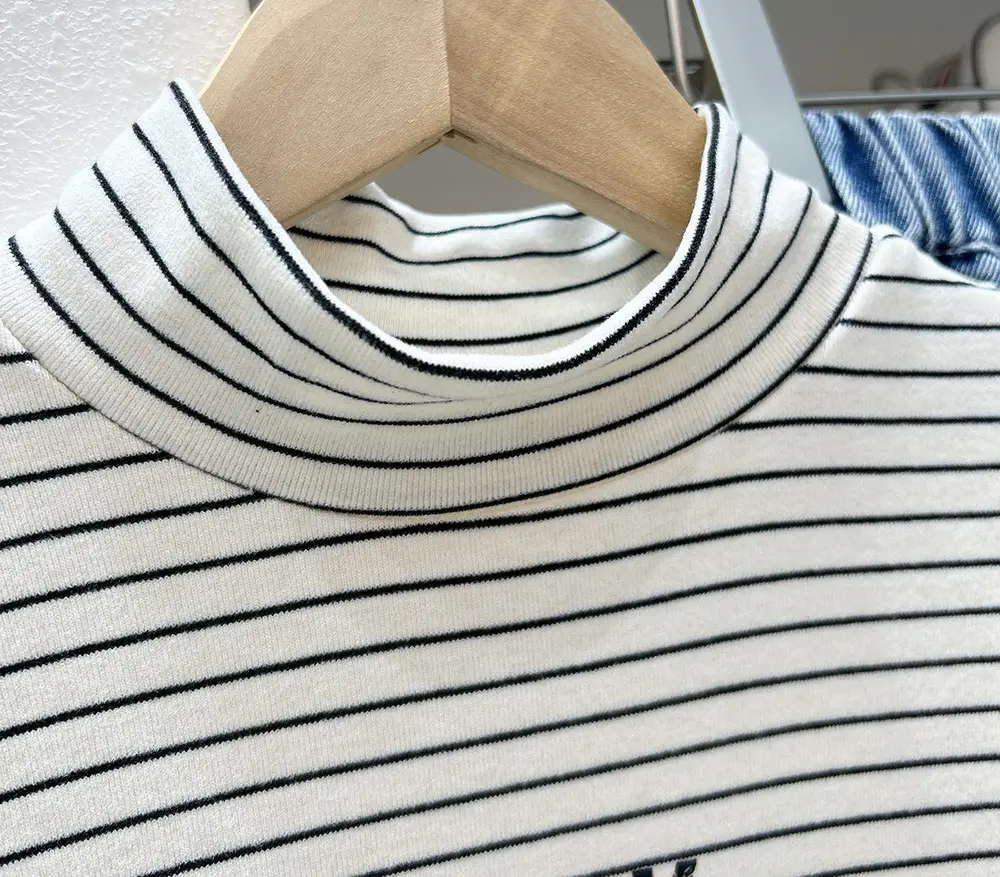 Boys Striped Thermal Shirt Autumn Winter 2025 — feature 6