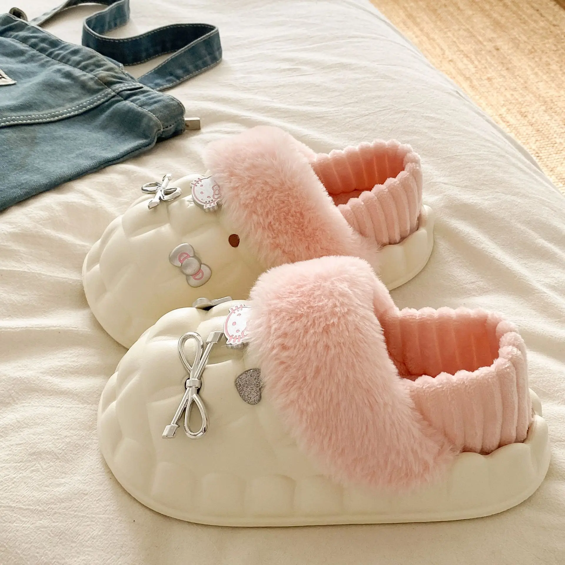 Women's Thick Plush Slip-On Mates Winter 2025 - Image 6