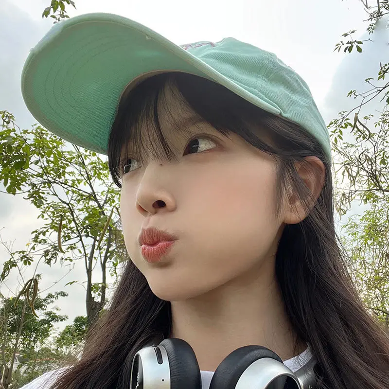 Yang's Green Baseball Cap for Women 2024 Wide Brim Sun Hat - Image 11